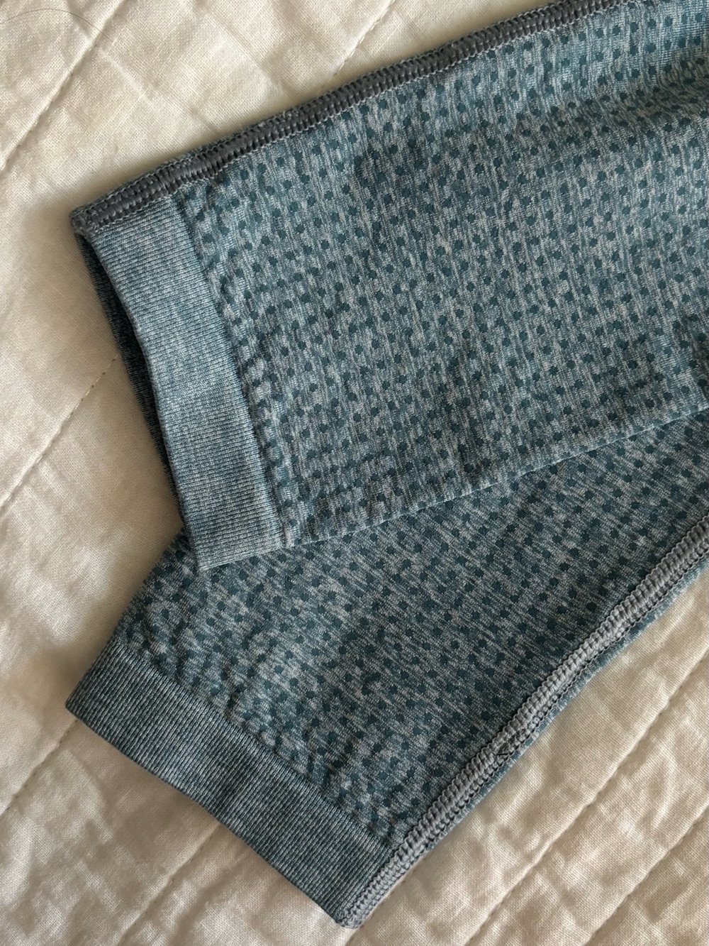 Gymshark Vital Seamless 2.0 Leggings Blue Gray Marl Size Small - Picture 9 of 13